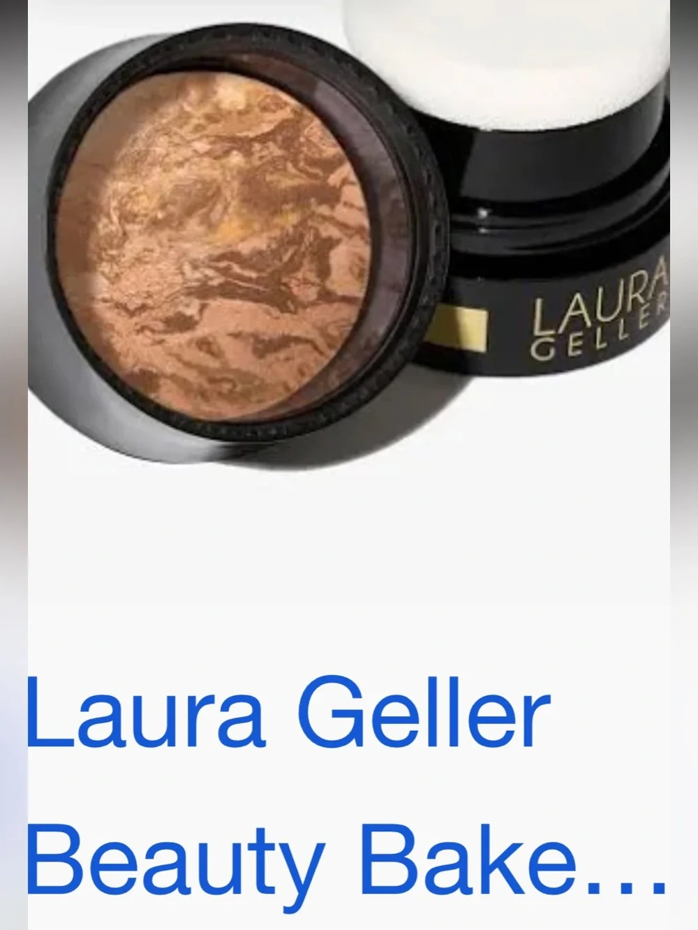 Laura Geller Multitone Baked Color Correcting Foundation — Bronze & Gold Swirl